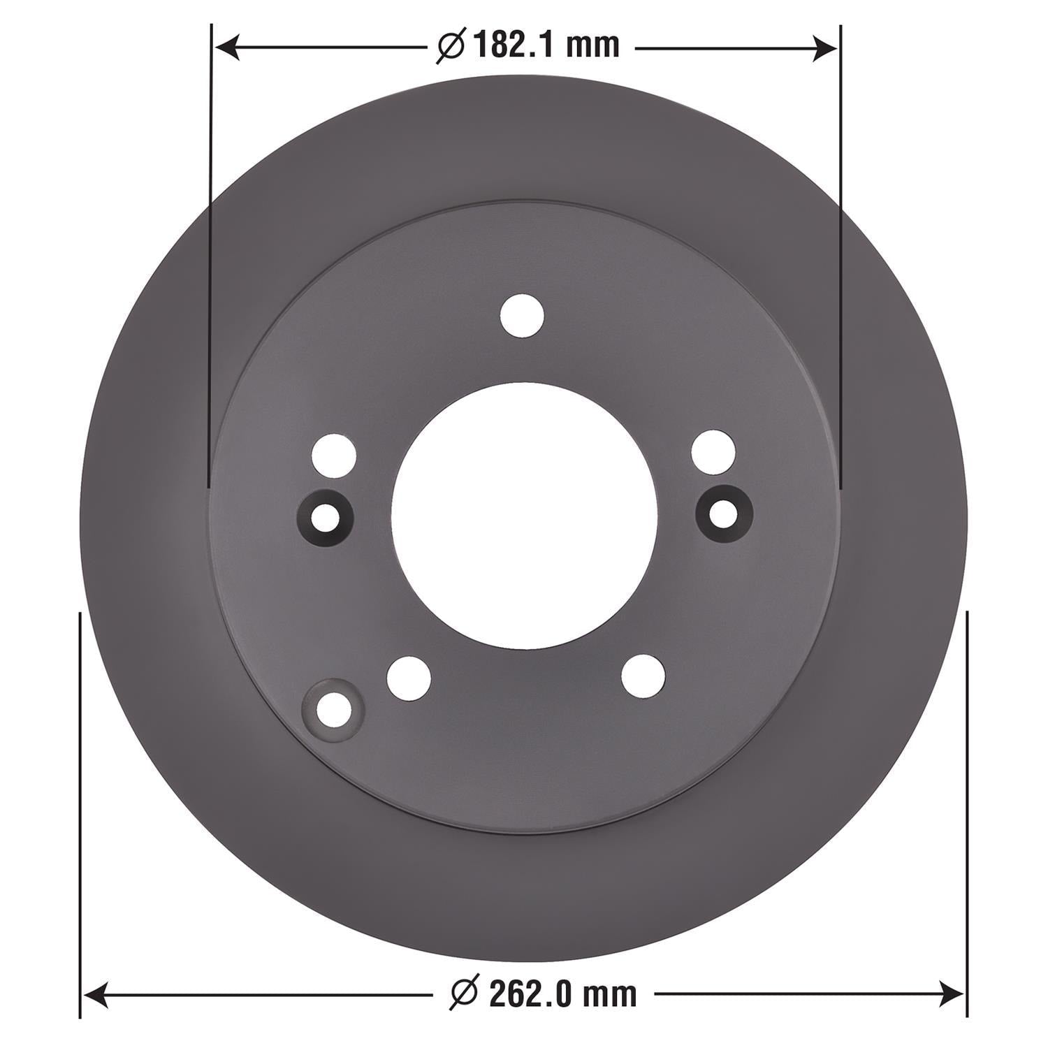 Gold Disc Brake Rotor 31339DG