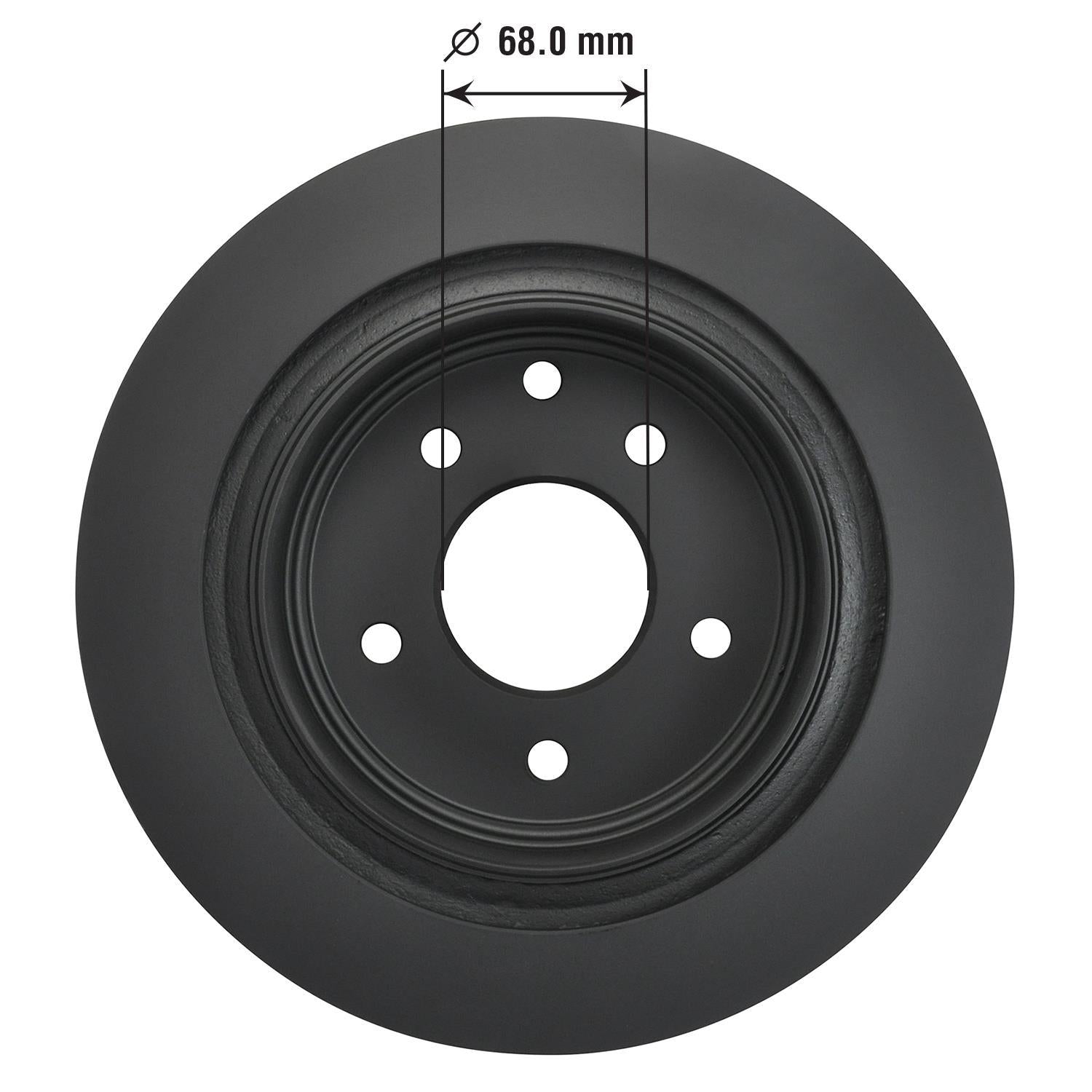 Gold Disc Brake Rotor 31349DG