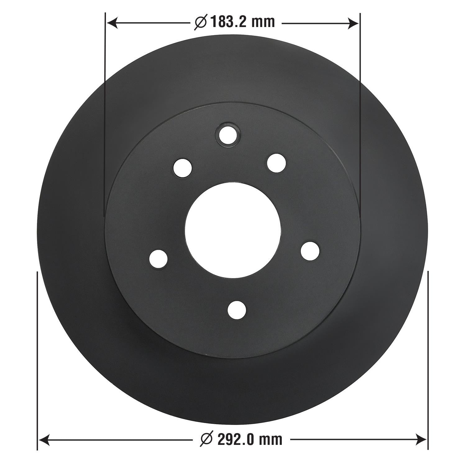 Gold Disc Brake Rotor 31349DG