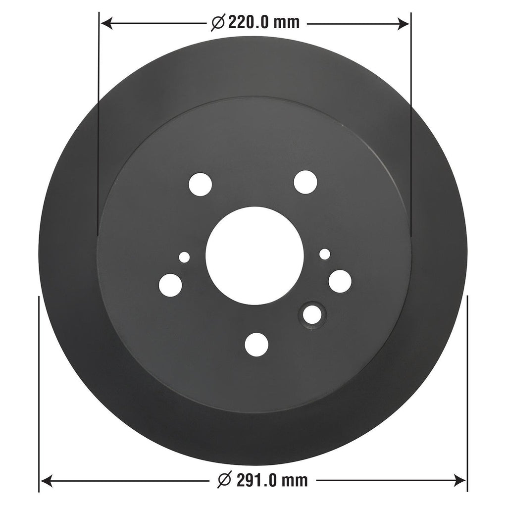 Gold Disc Brake Rotor 31357DG