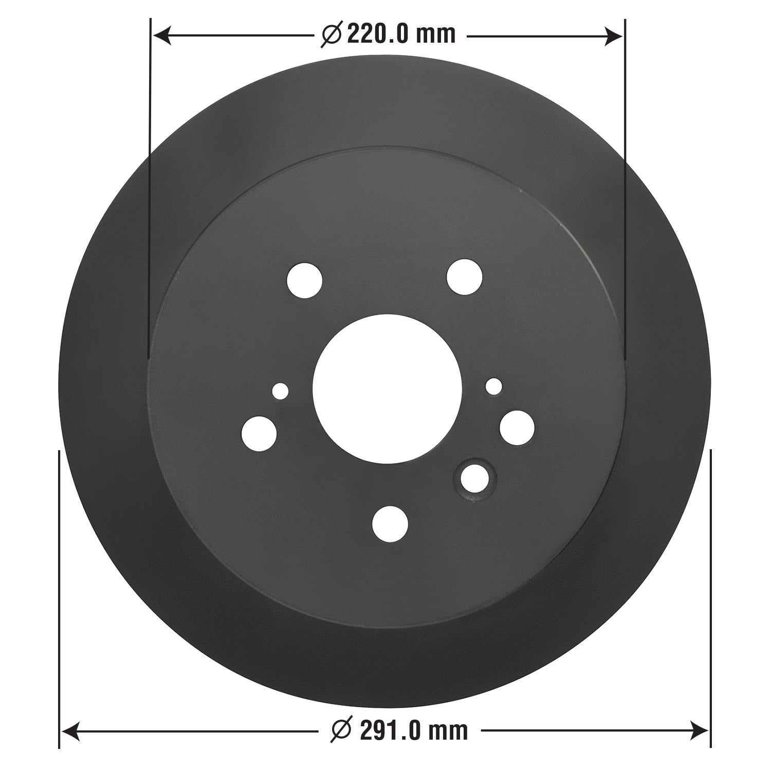 Gold Disc Brake Rotor 31357DG