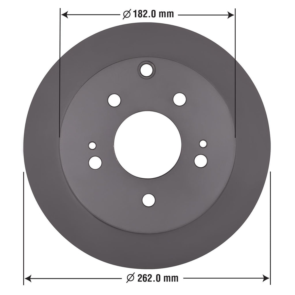 Gold Disc Brake Rotor 31360DG