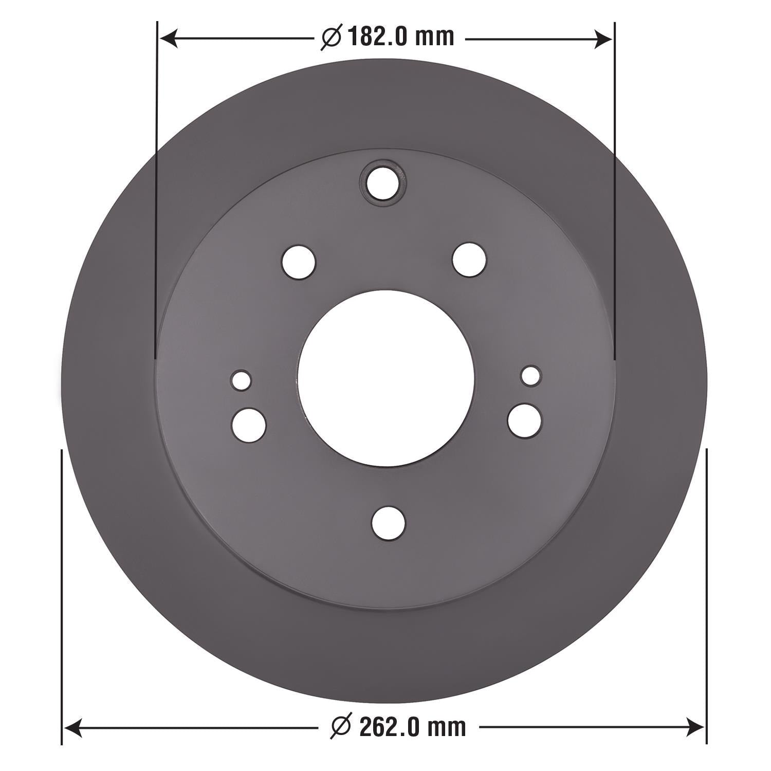 Gold Disc Brake Rotor 31360DG