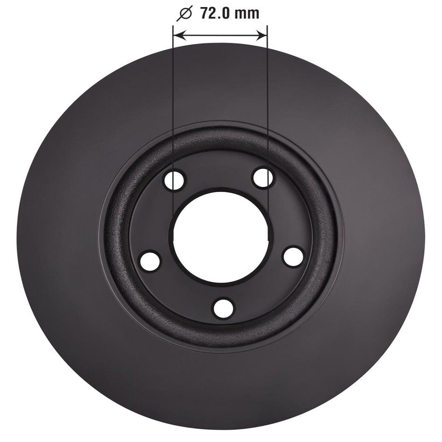 Gold Disc Brake Rotor 31363DG