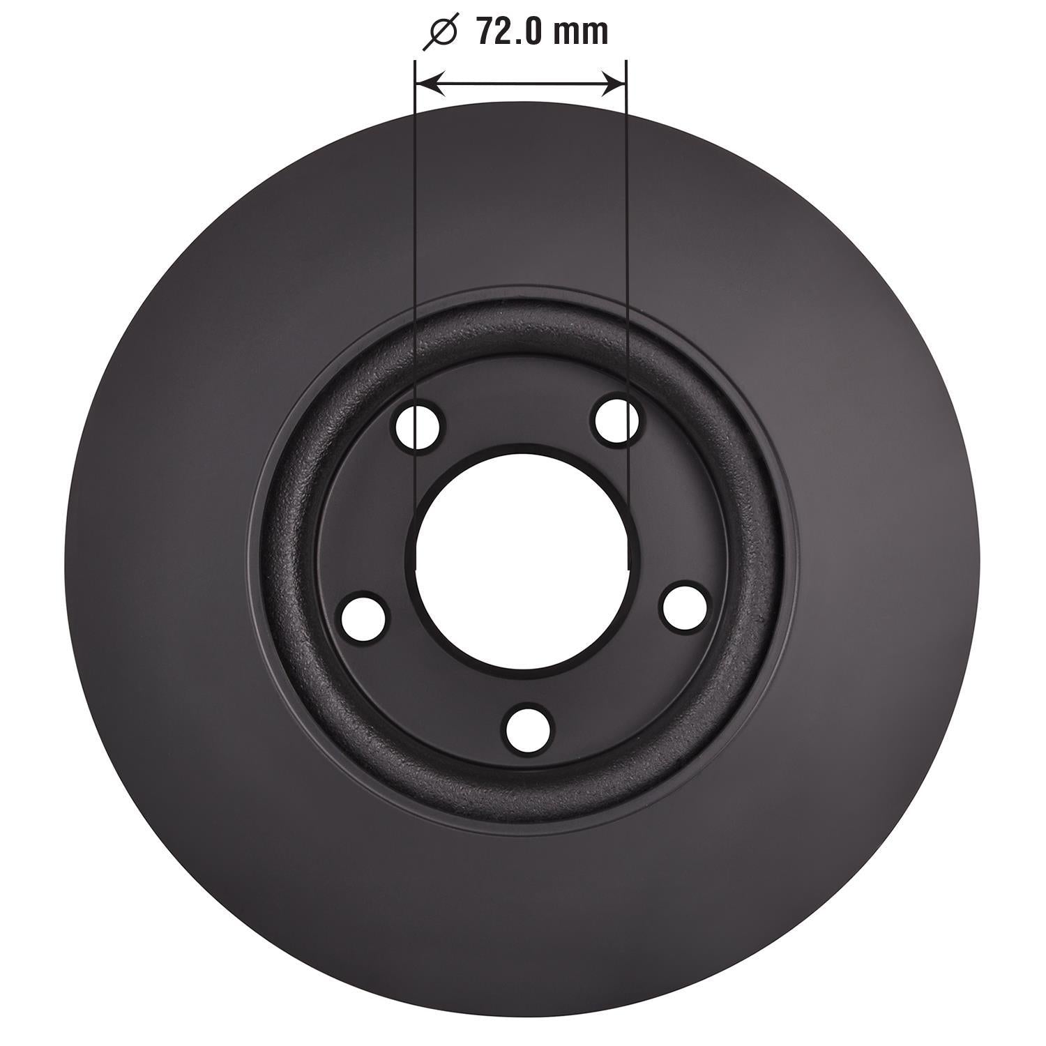 Gold Disc Brake Rotor 31363DG