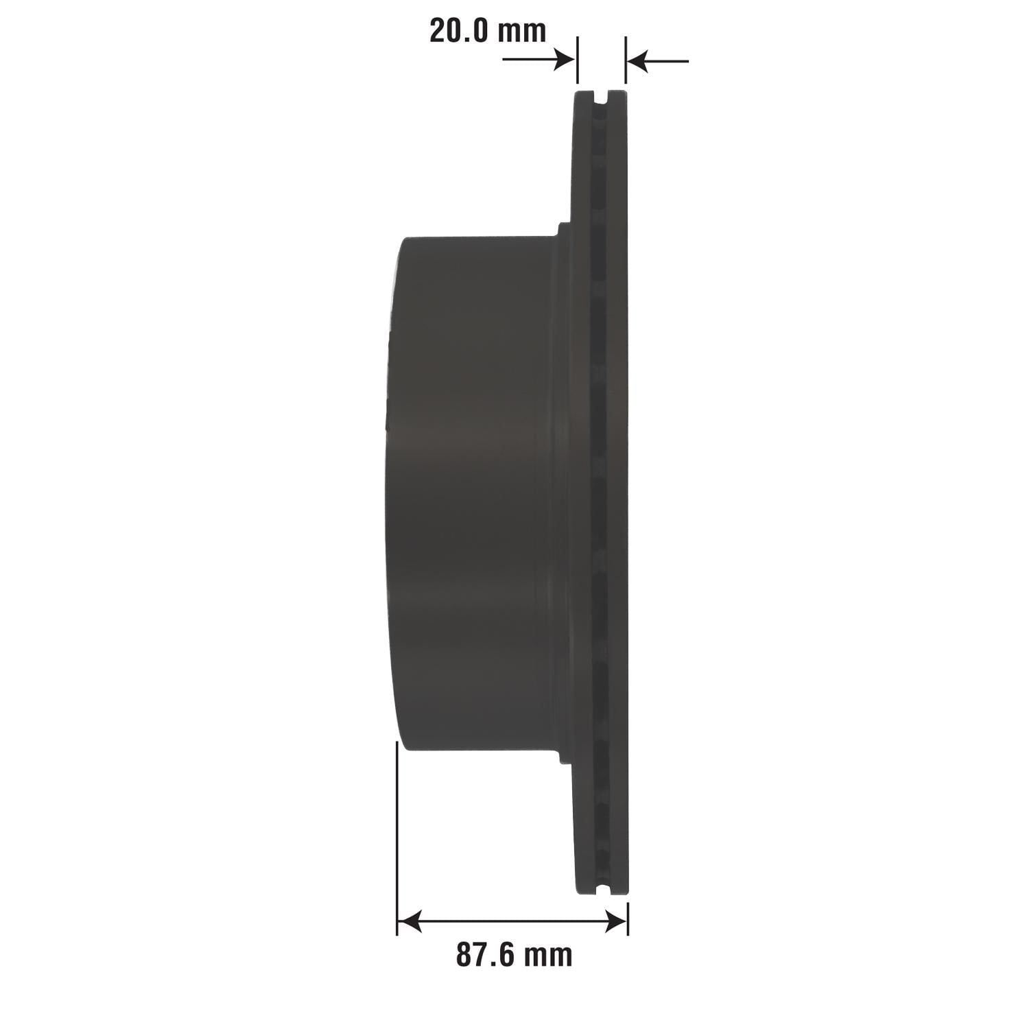 Gold Disc Brake Rotor 31385DG