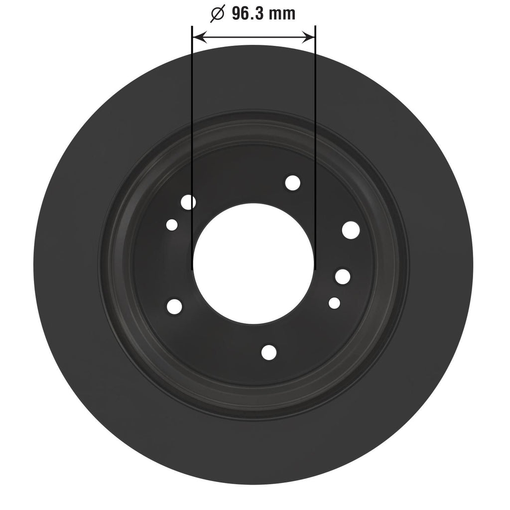 Gold Disc Brake Rotor 31385DG