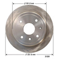 Disc Brake Rotor 31391