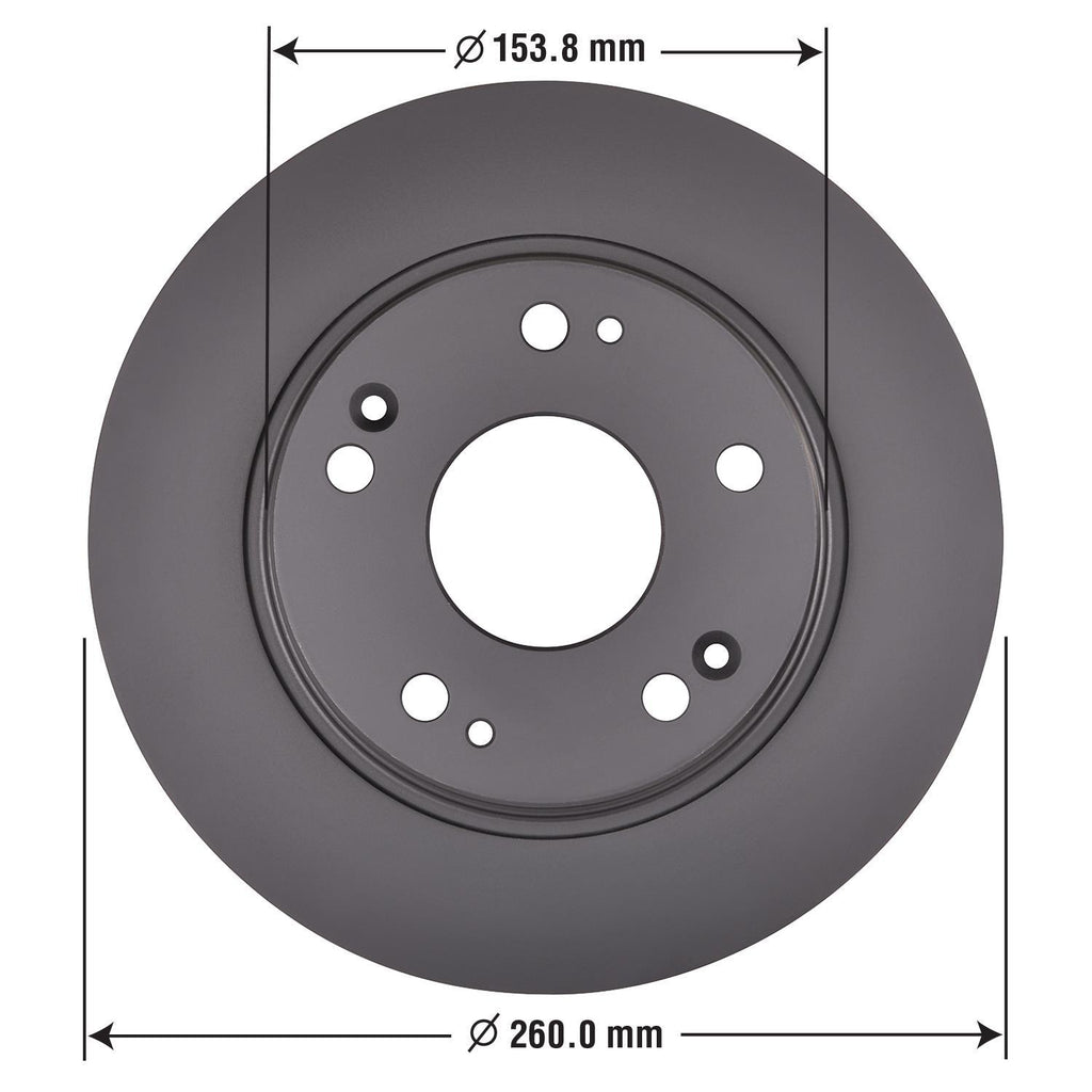 Gold Disc Brake Rotor 31420DG