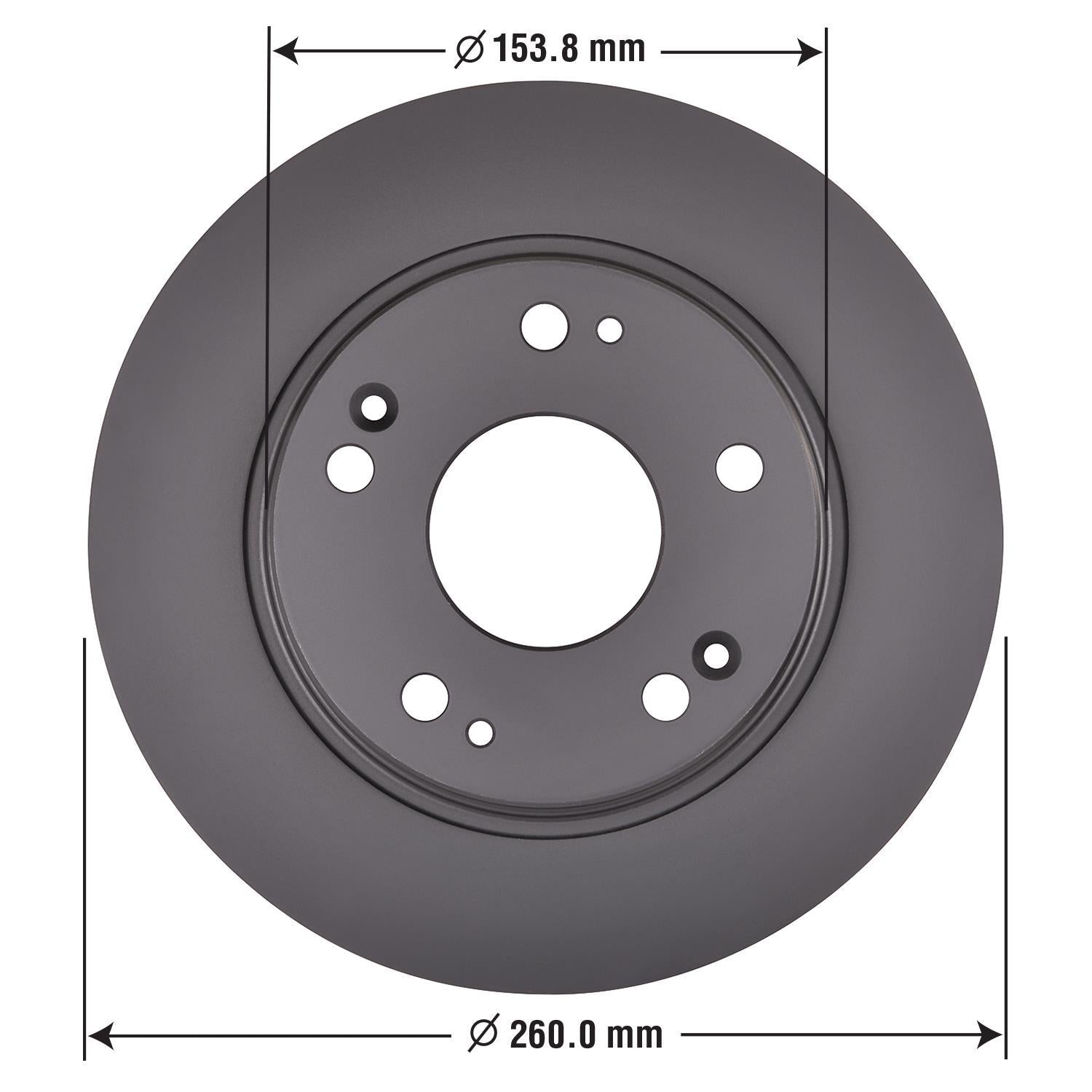 Gold Disc Brake Rotor 31420DG