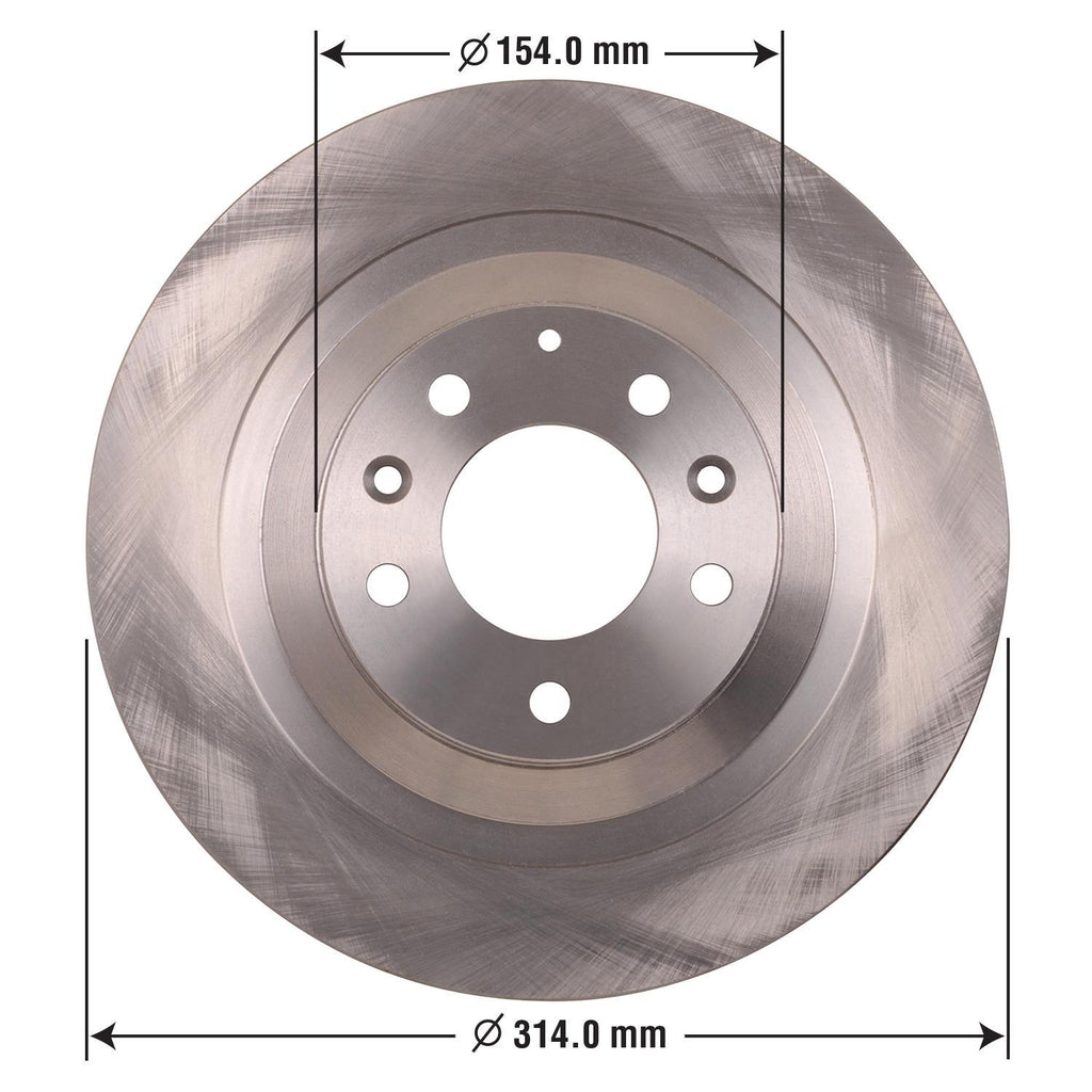 Disc Brake Rotor 31436