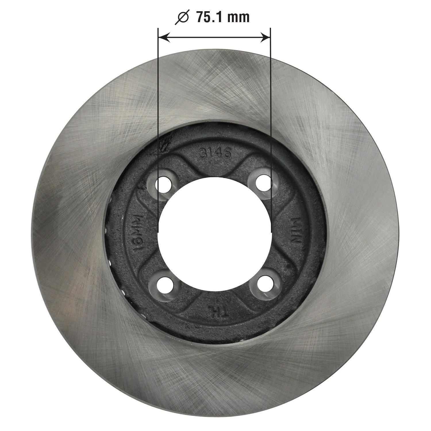 Disc Brake Rotor 3146
