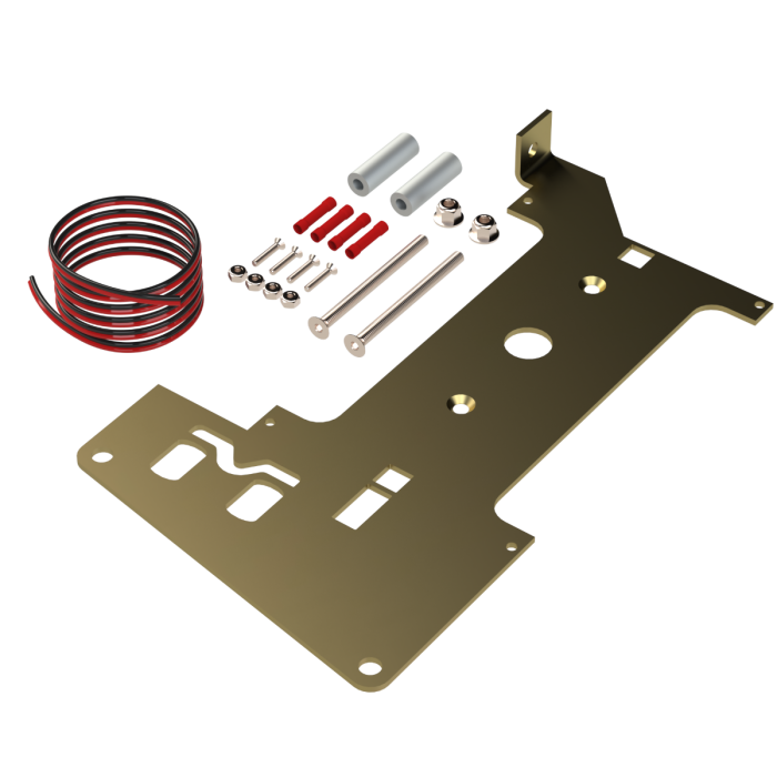JK Wrangler ('12 - '18) sPod Mount & Vacuum Pump Relocation Kit