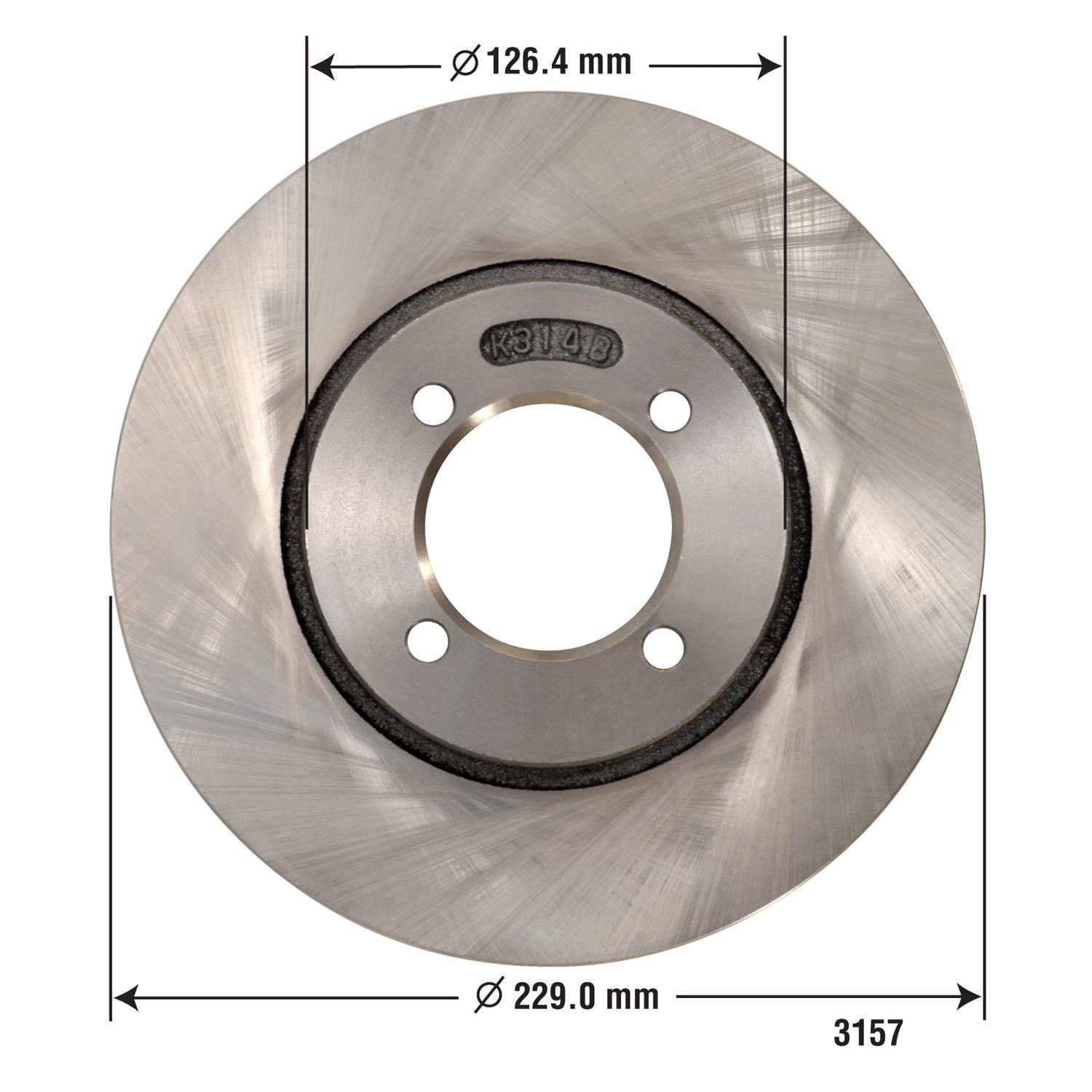Disc Brake Rotor 3157