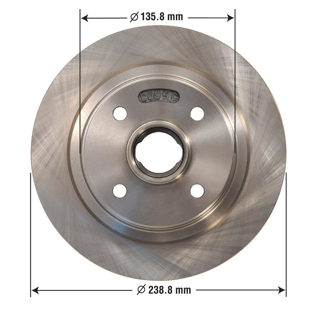 Disc Brake Rotor 3166