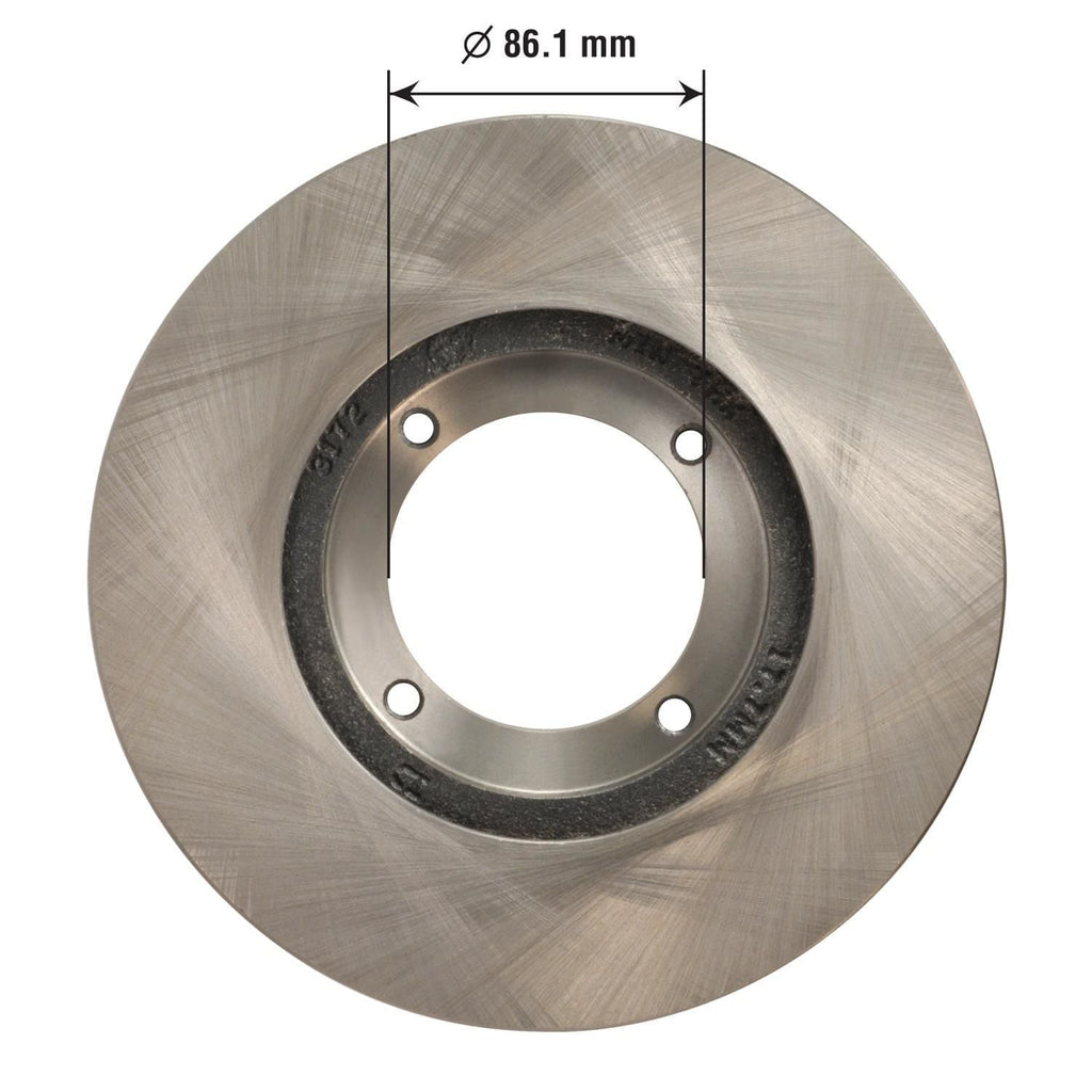 Disc Brake Rotor 3172