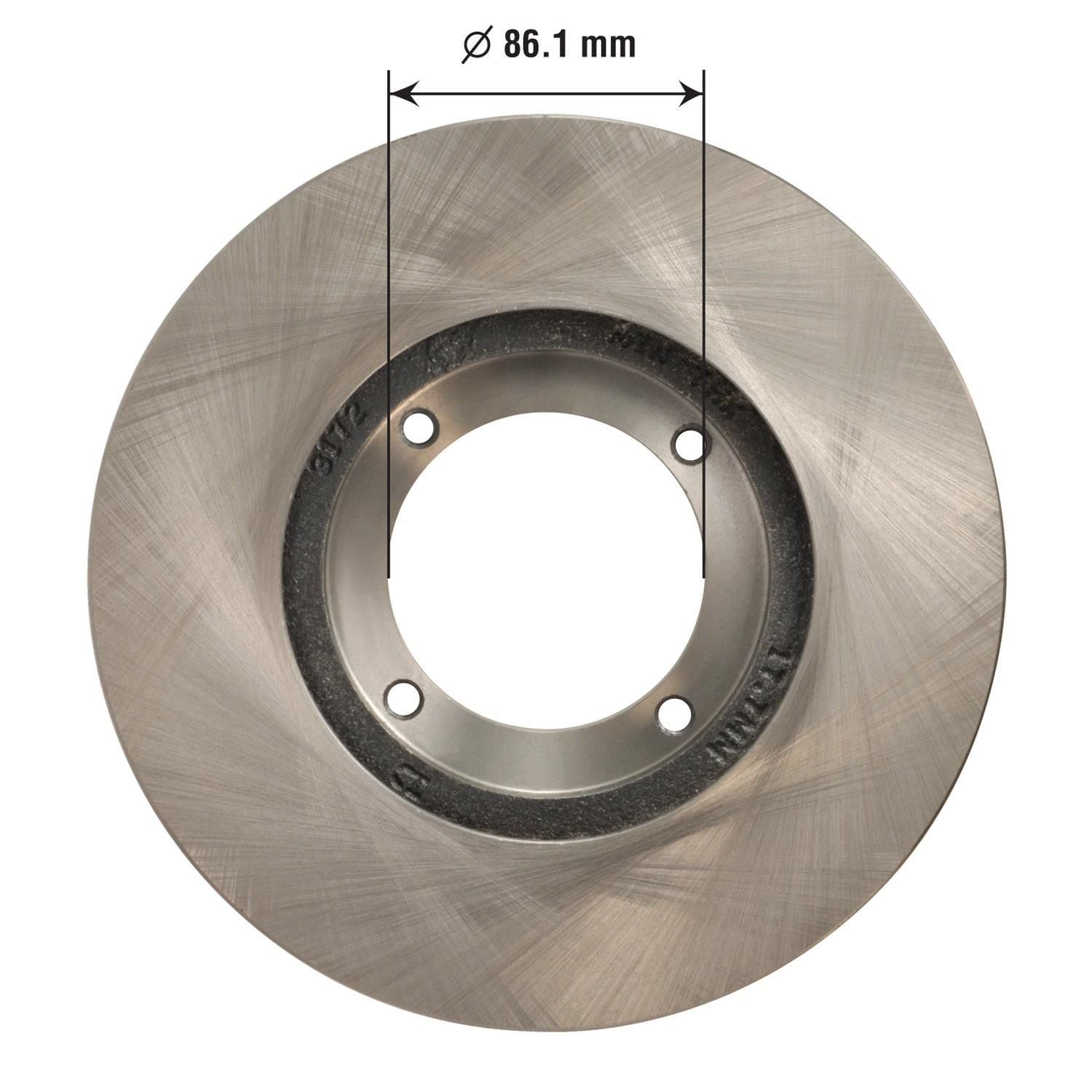 Disc Brake Rotor 3172