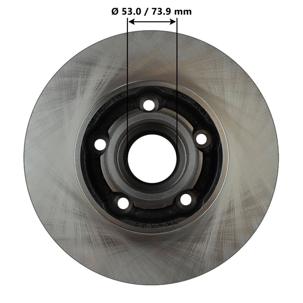 Disc Brake Rotor and Hub Assembly 3201
