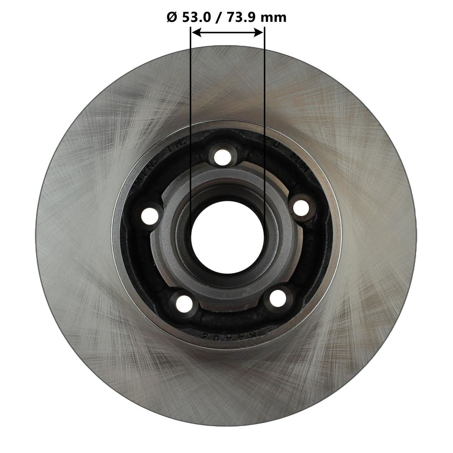 Disc Brake Rotor and Hub Assembly 3201