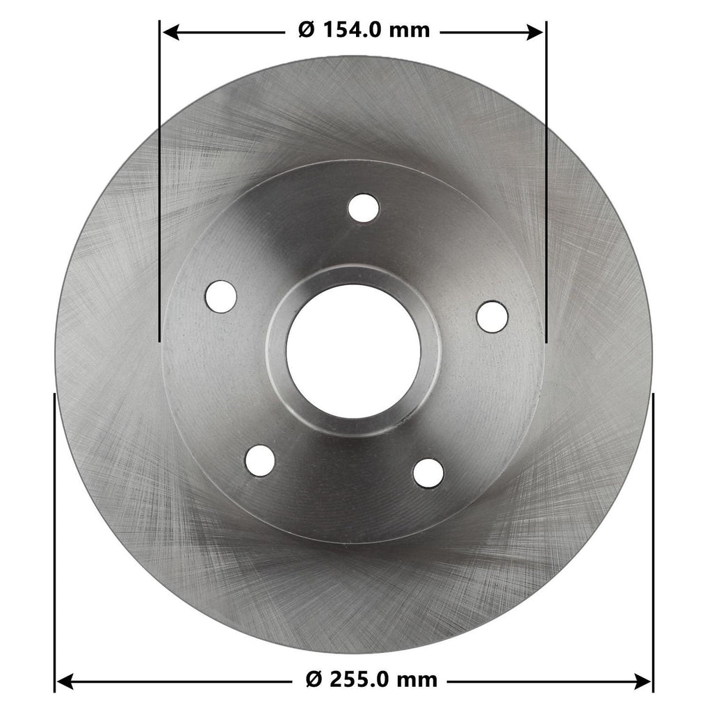 Disc Brake Rotor and Hub Assembly 3201