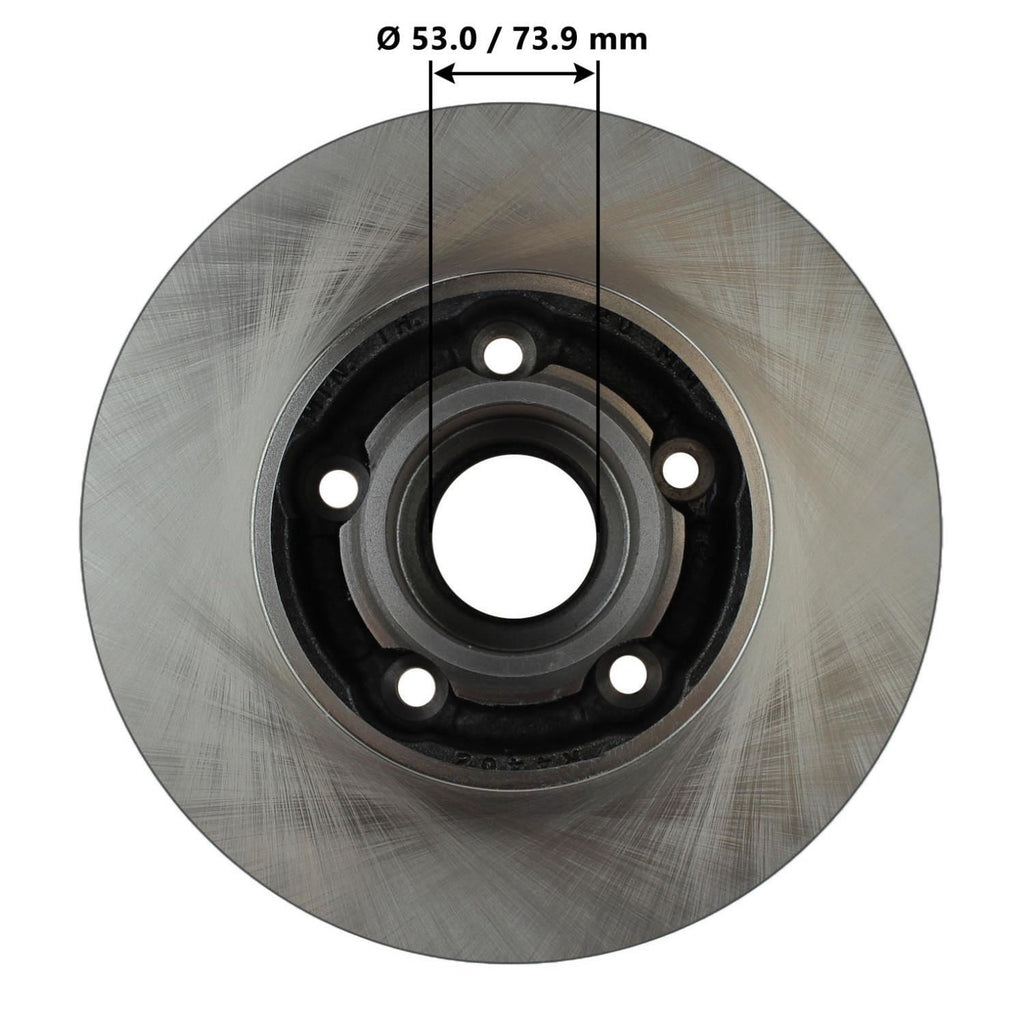 Disc Brake Rotor and Hub Assembly 3201