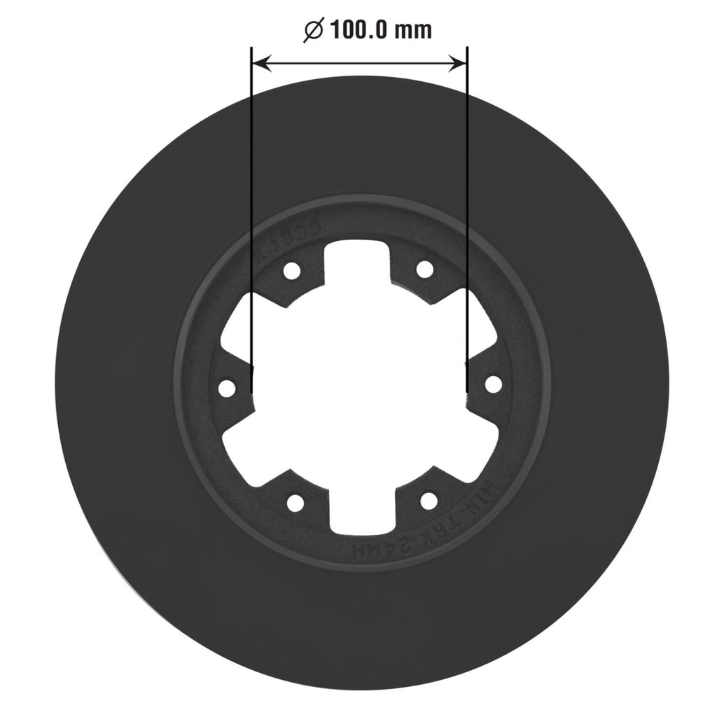 Gold Disc Brake Rotor 3214DG