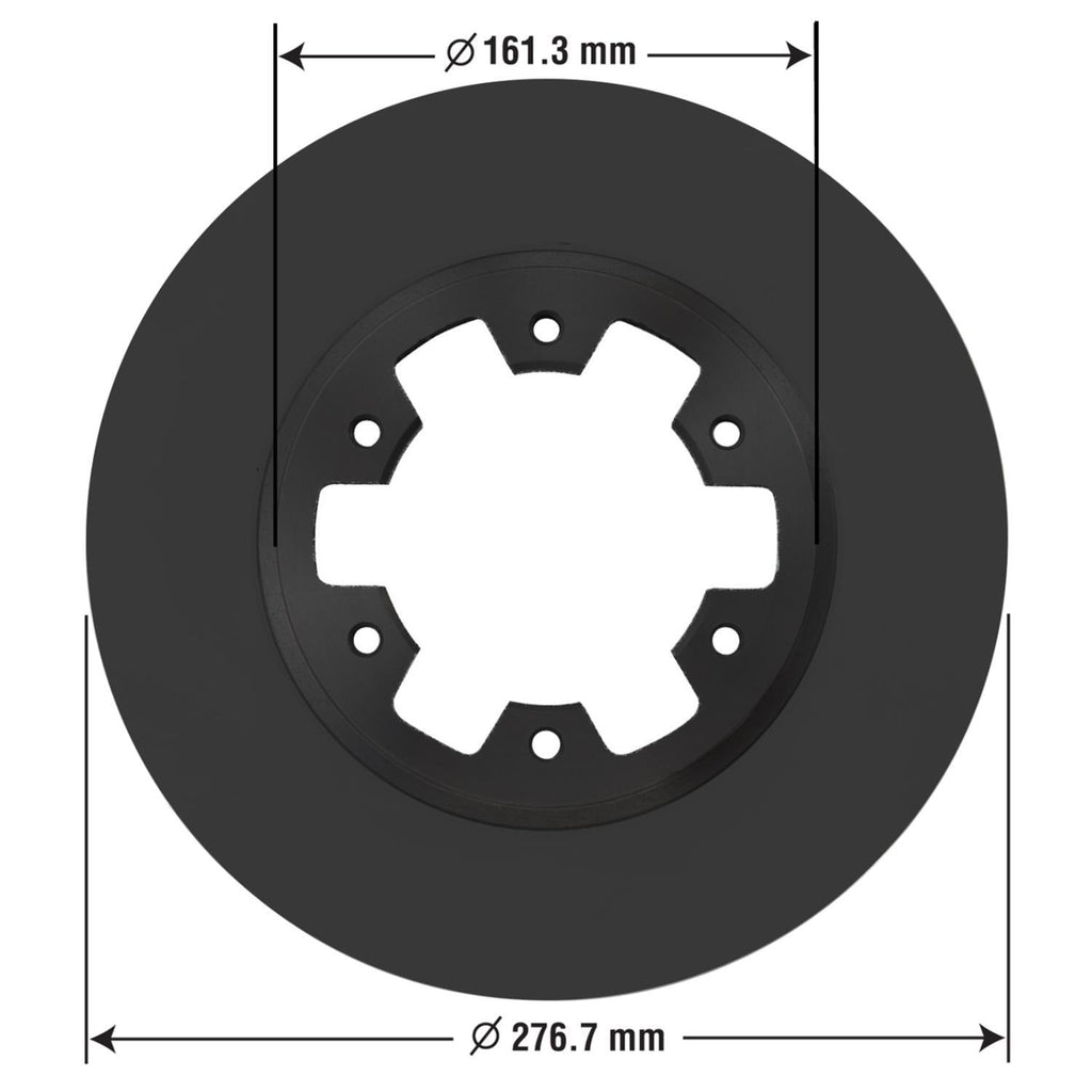 Gold Disc Brake Rotor 3214DG