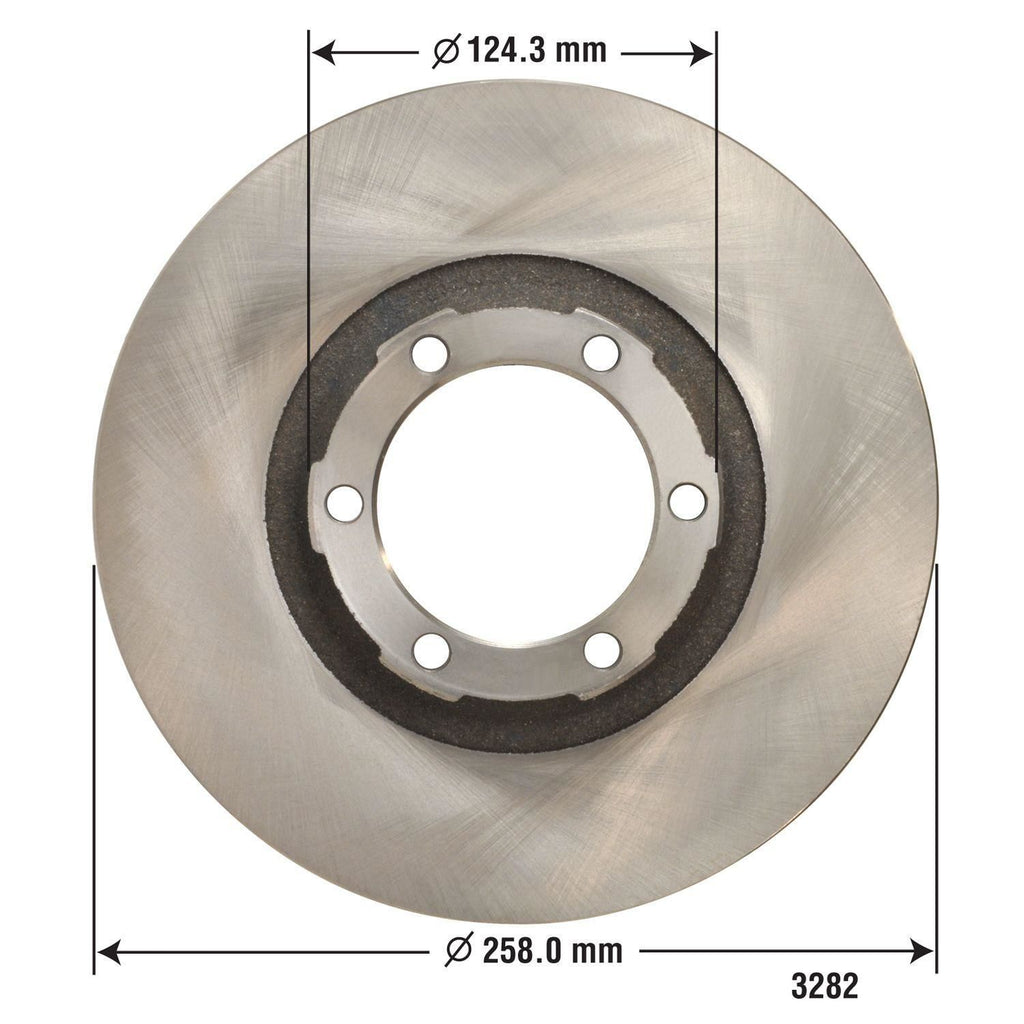 Disc Brake Rotor 3282