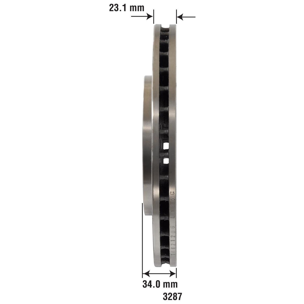 Disc Brake Rotor 3287