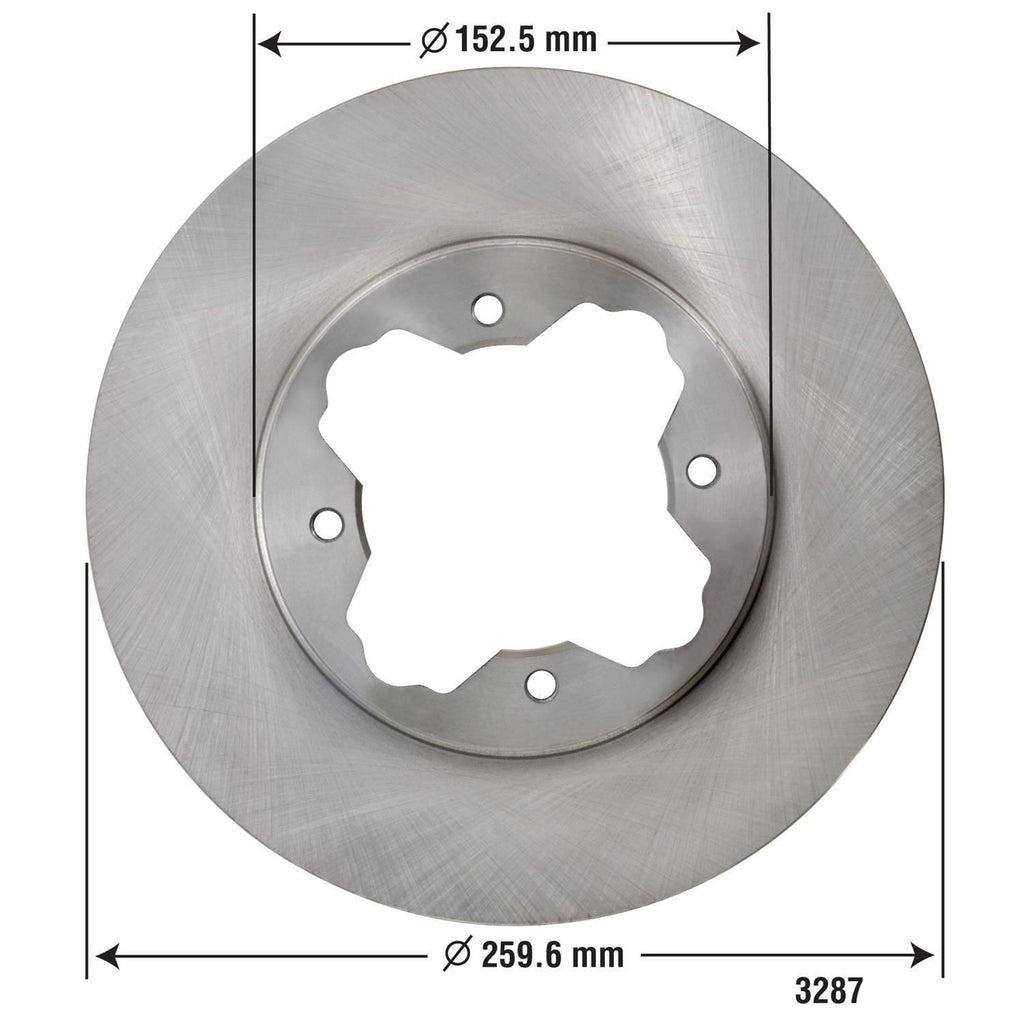 Disc Brake Rotor 3287