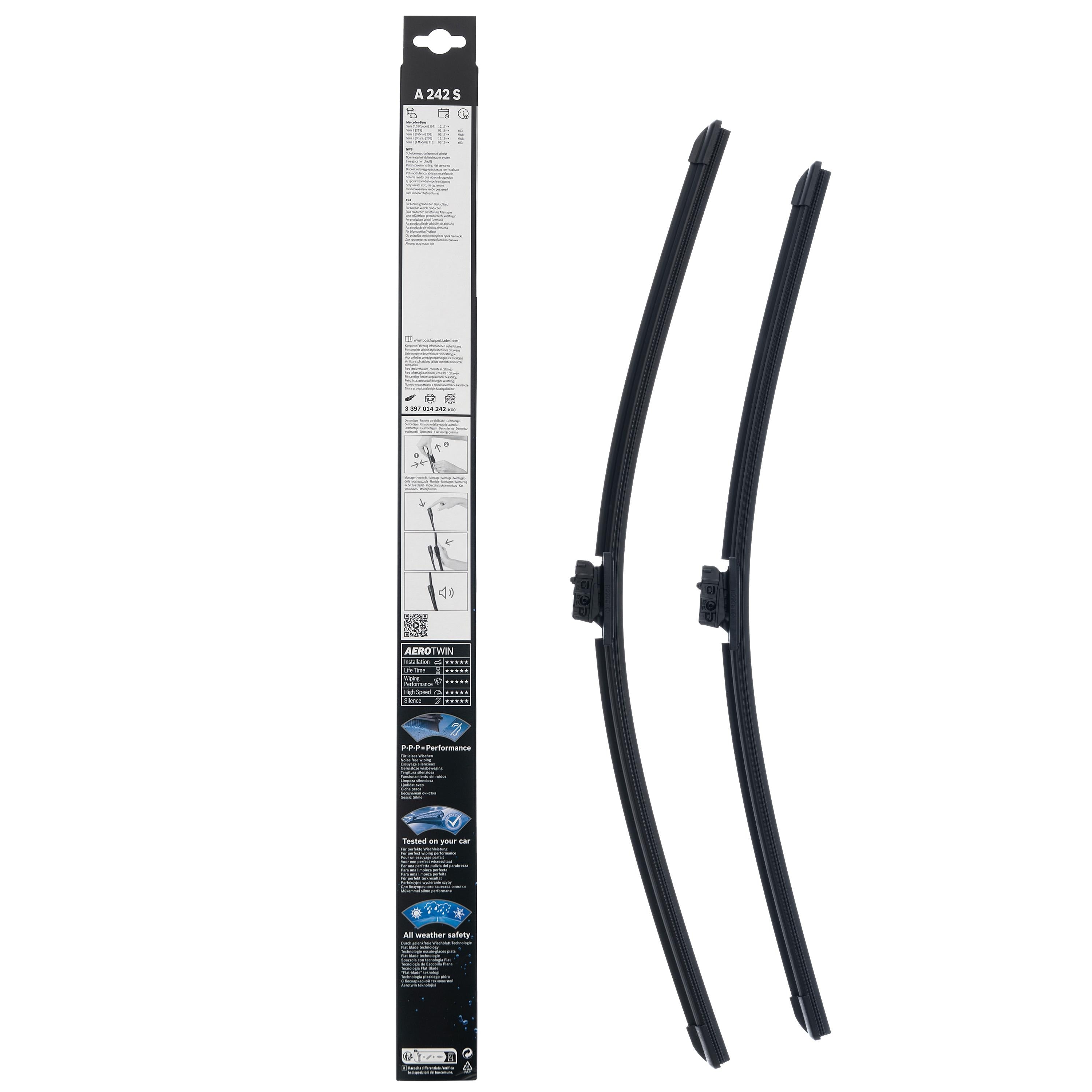 Bosch 24in and 22in Wiper Blade Set 3397014242