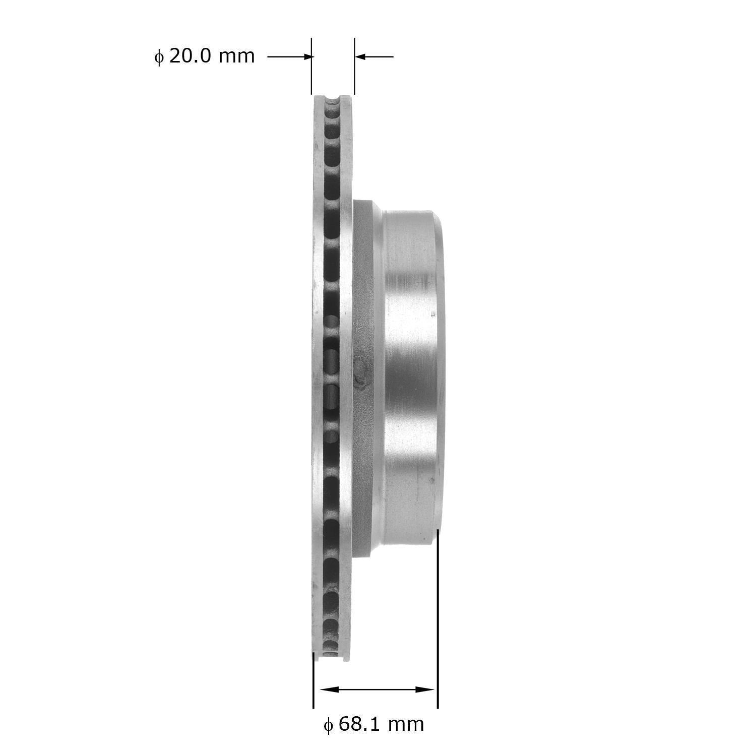 Disc Brake Rotor 34022