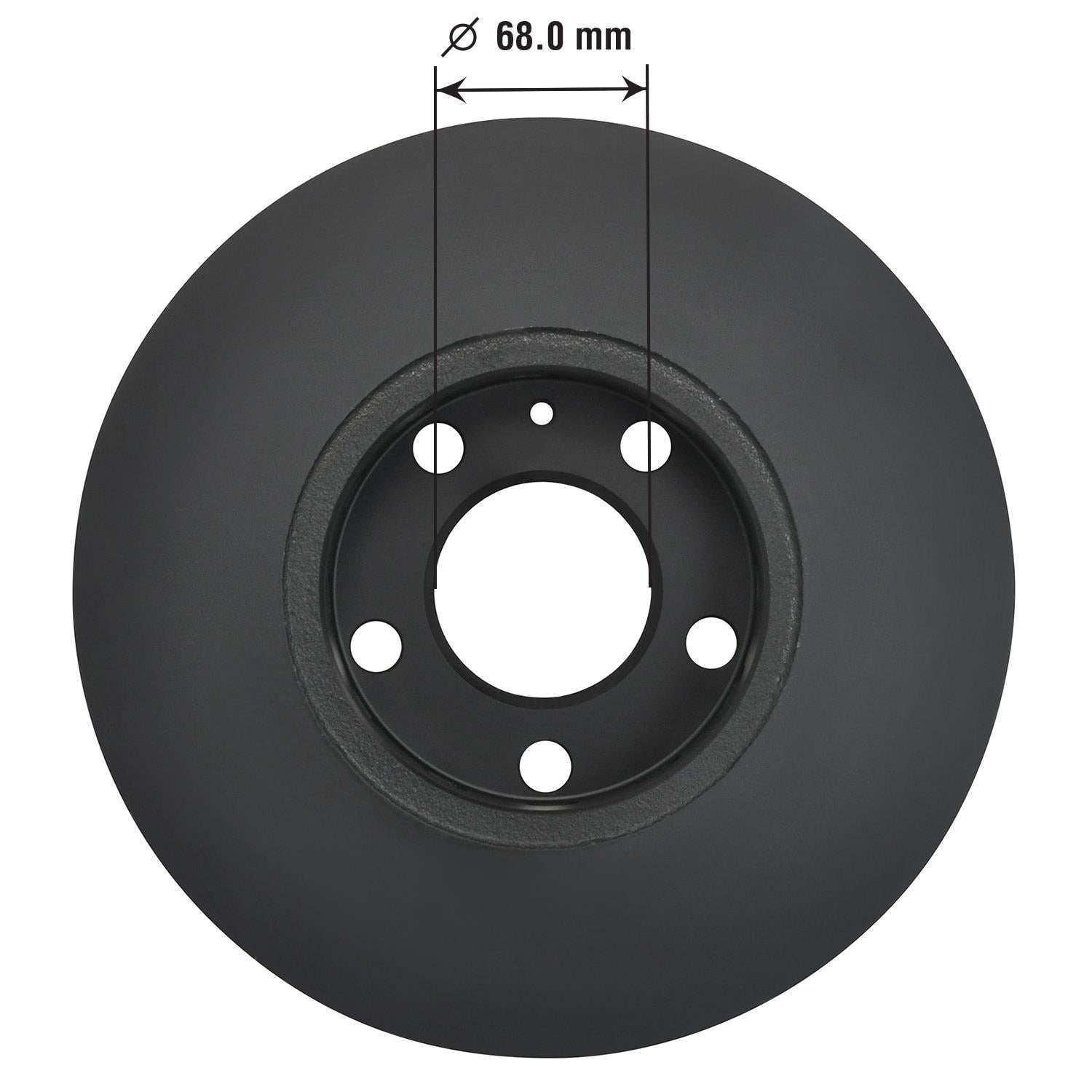 Gold Disc Brake Rotor 34055DG