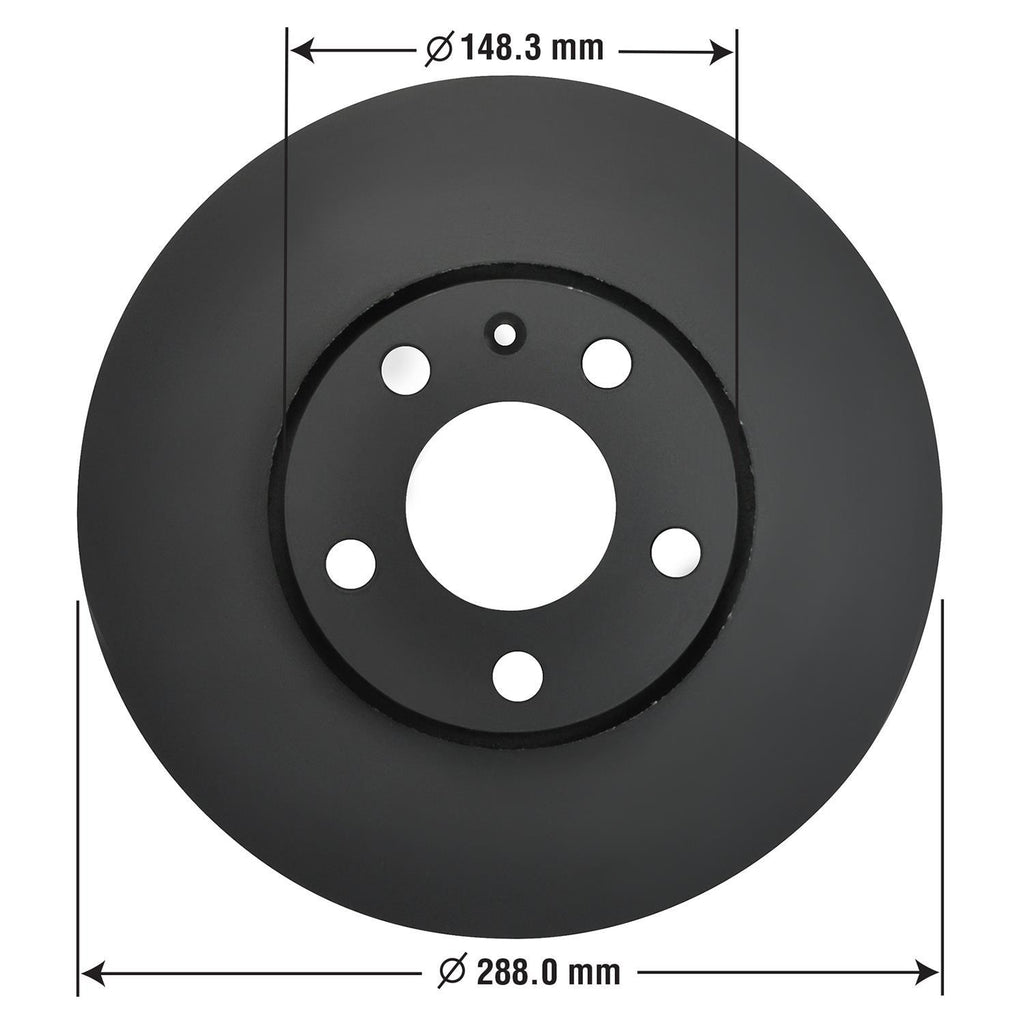Gold Disc Brake Rotor 34055DG