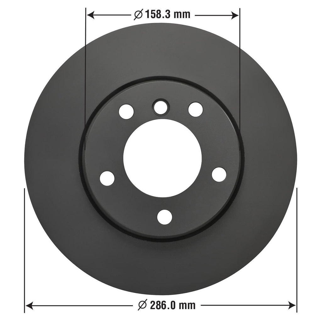 Gold Disc Brake Rotor 34064DG
