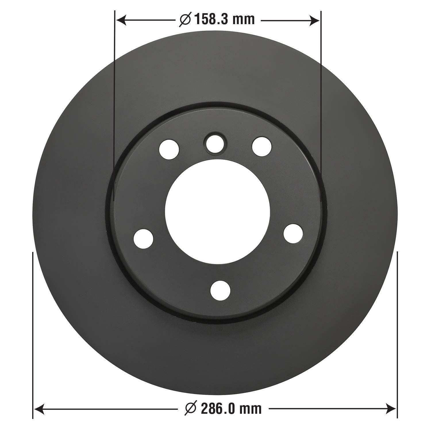 Gold Disc Brake Rotor 34064DG