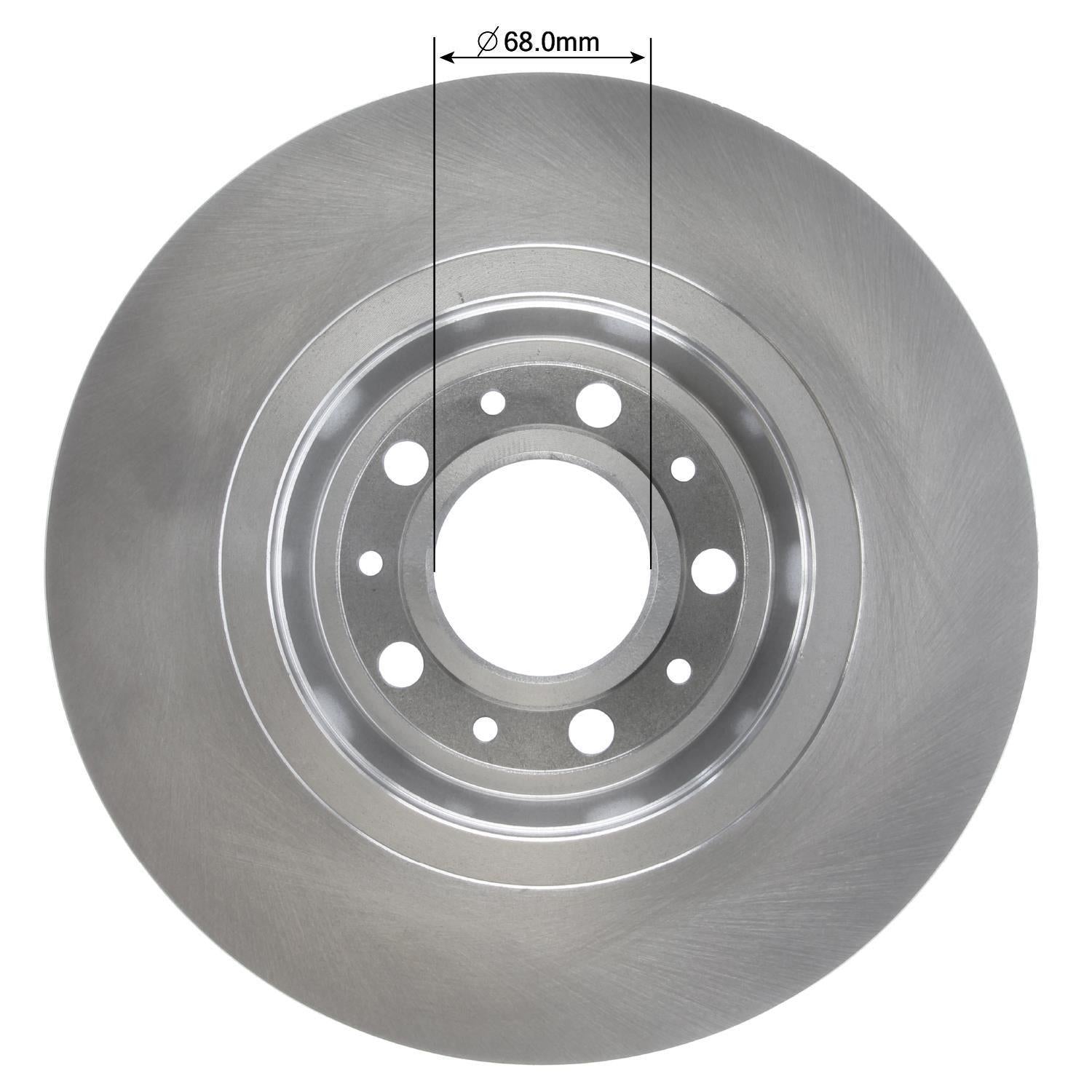 Disc Brake Rotor and Hub Assembly 34069