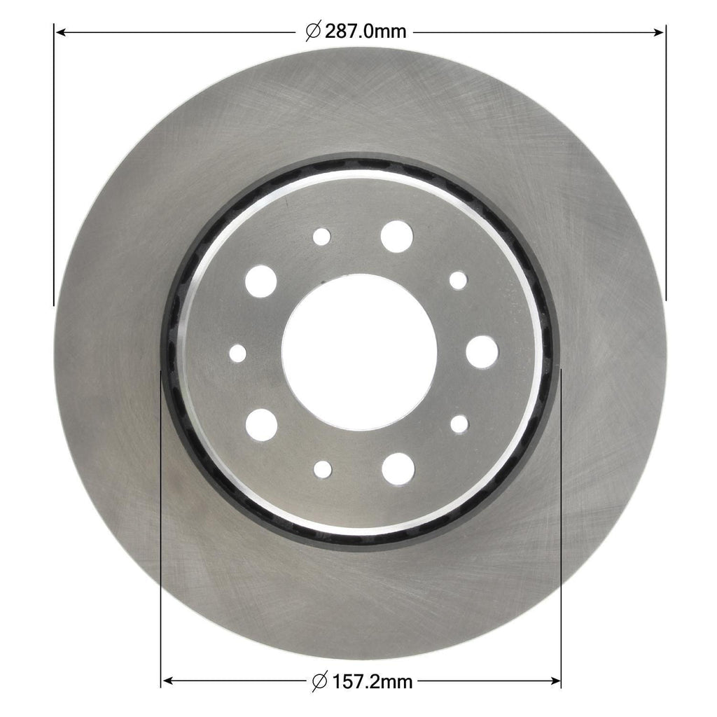 Disc Brake Rotor and Hub Assembly 34069
