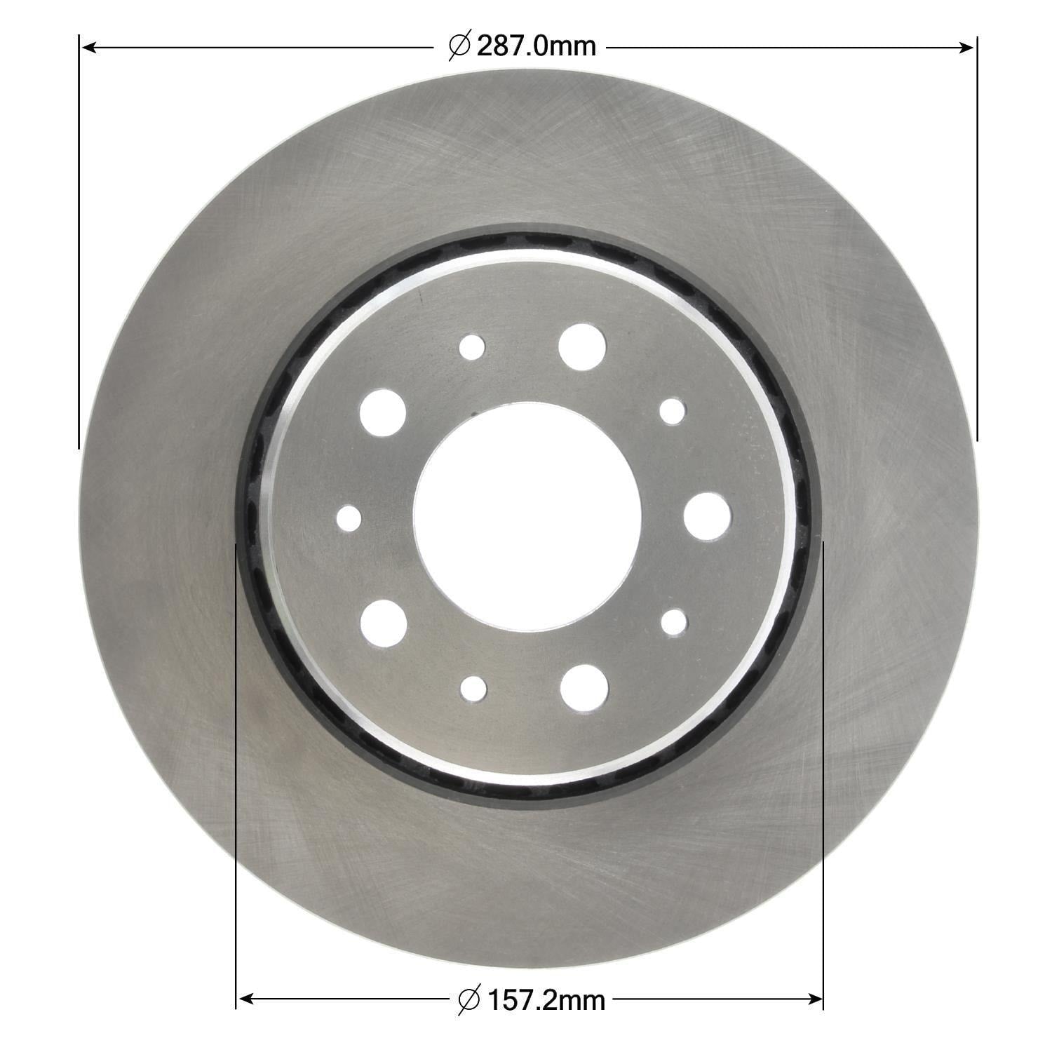 Disc Brake Rotor and Hub Assembly 34069