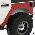 Overline Rear Flare Mounting ExoSkin, Pair, JK, 4-Door