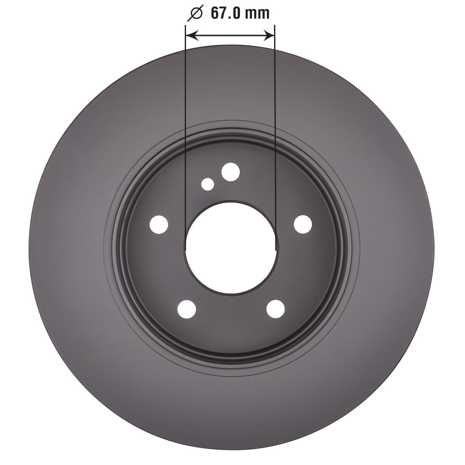 Gold Disc Brake Rotor 34100DG