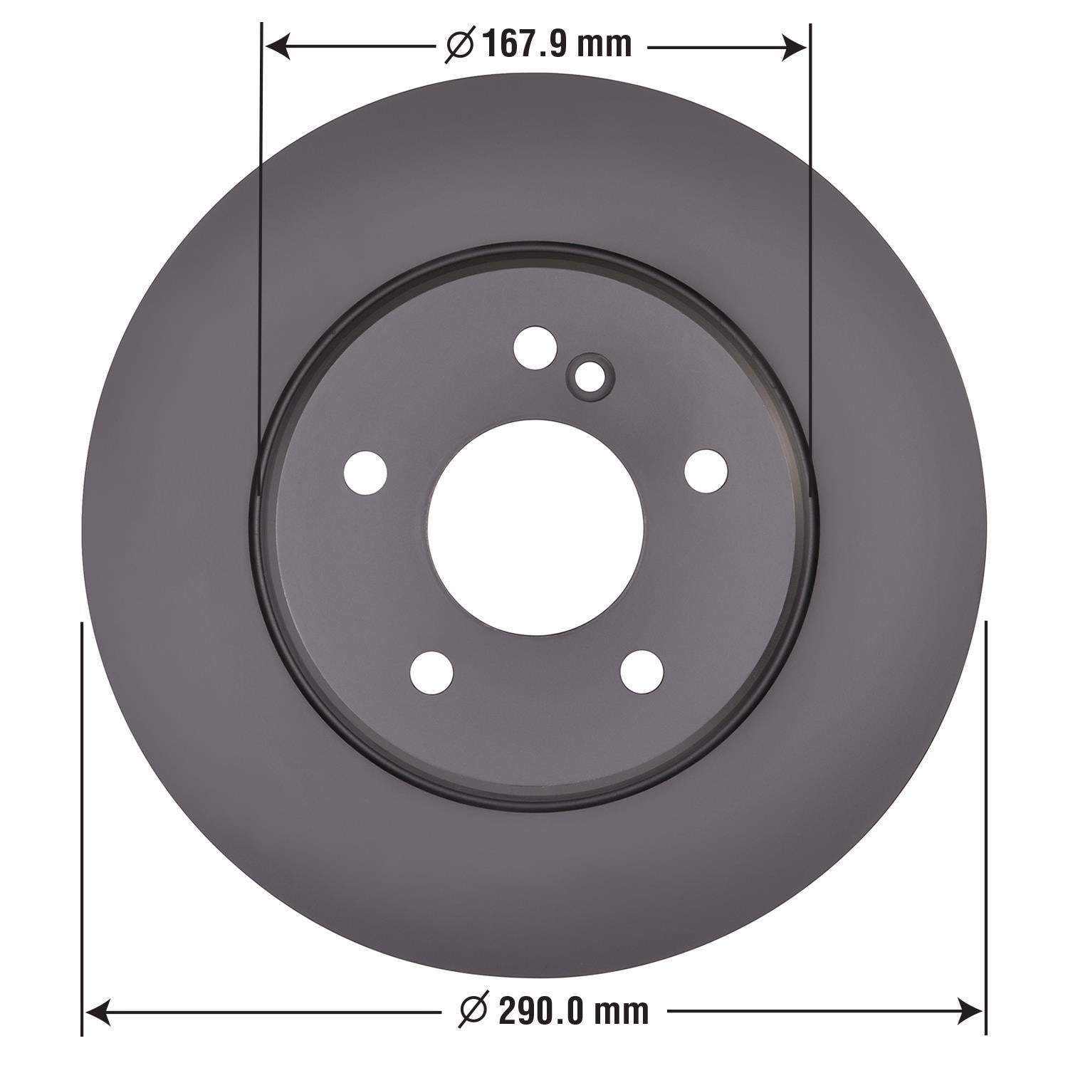 Gold Disc Brake Rotor 34100DG