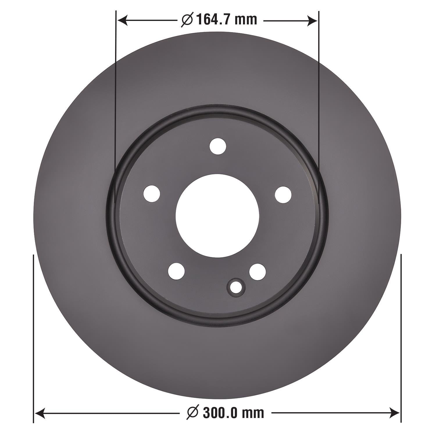 Gold Disc Brake Rotor 34101DG