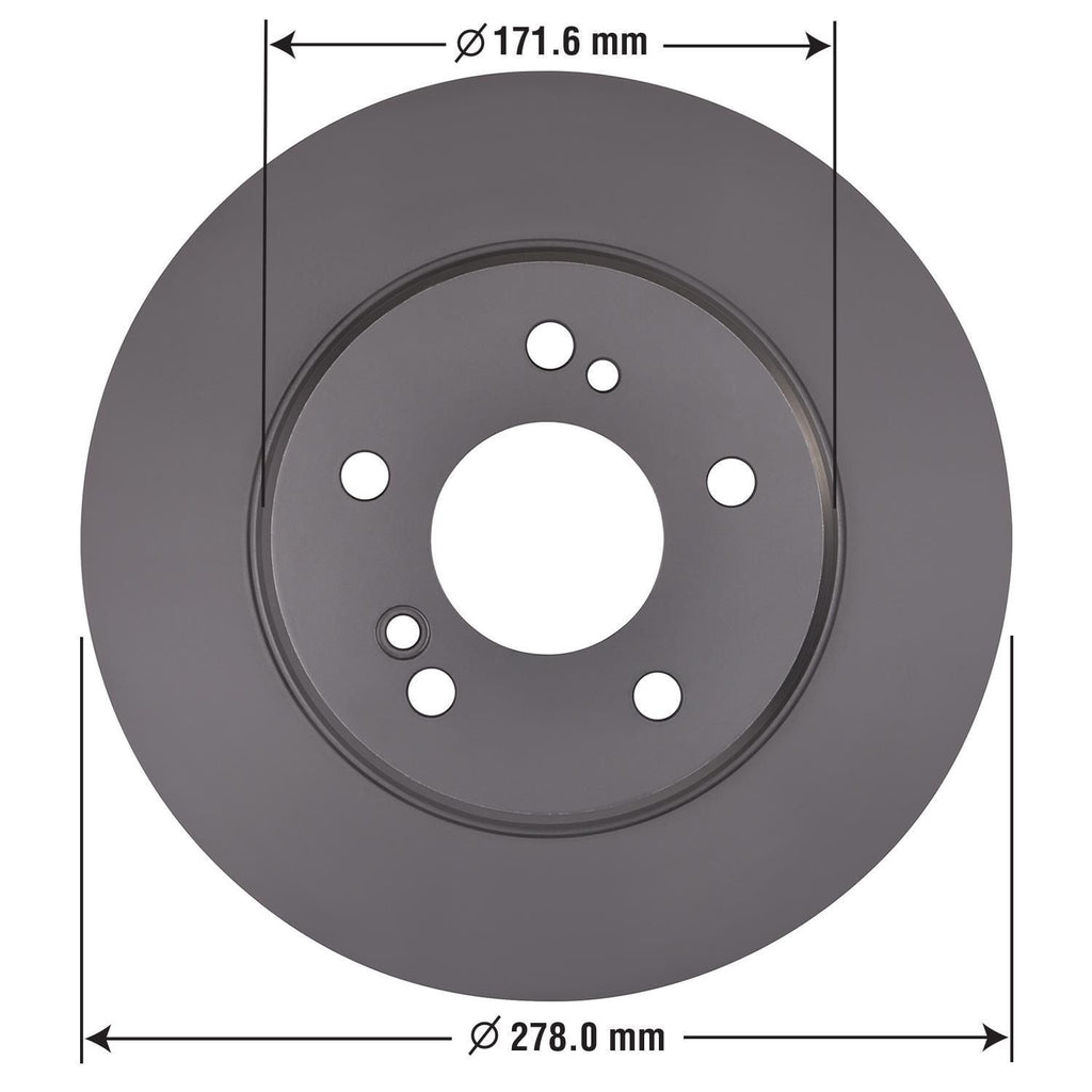Gold Disc Brake Rotor 34111DG
