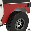Overline Rear Flare Mounting ExoSkin, Pair, JK, 2-Door