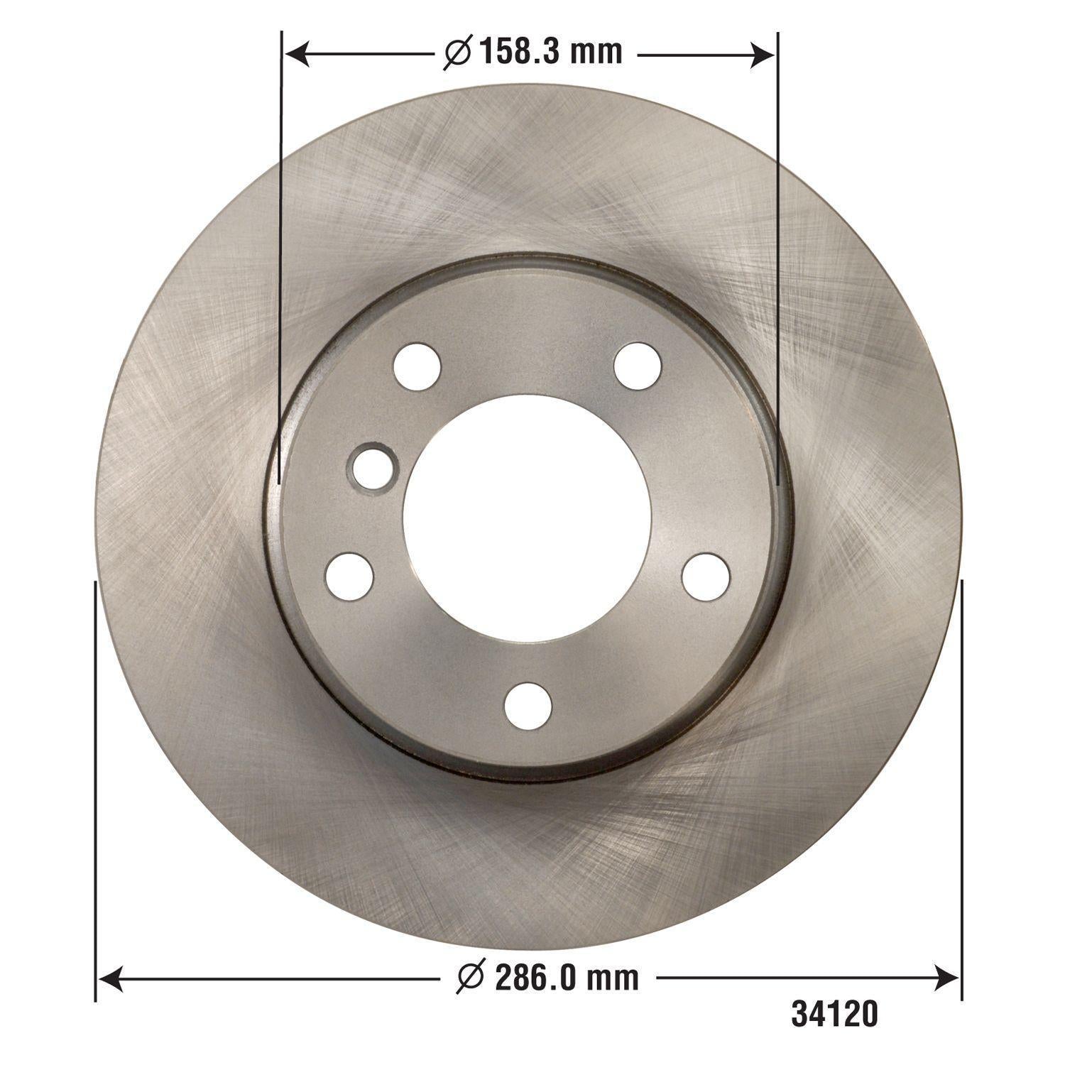 Disc Brake Rotor 34120