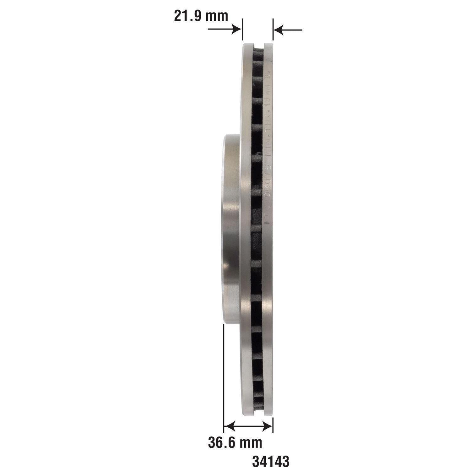 Disc Brake Rotor 34143