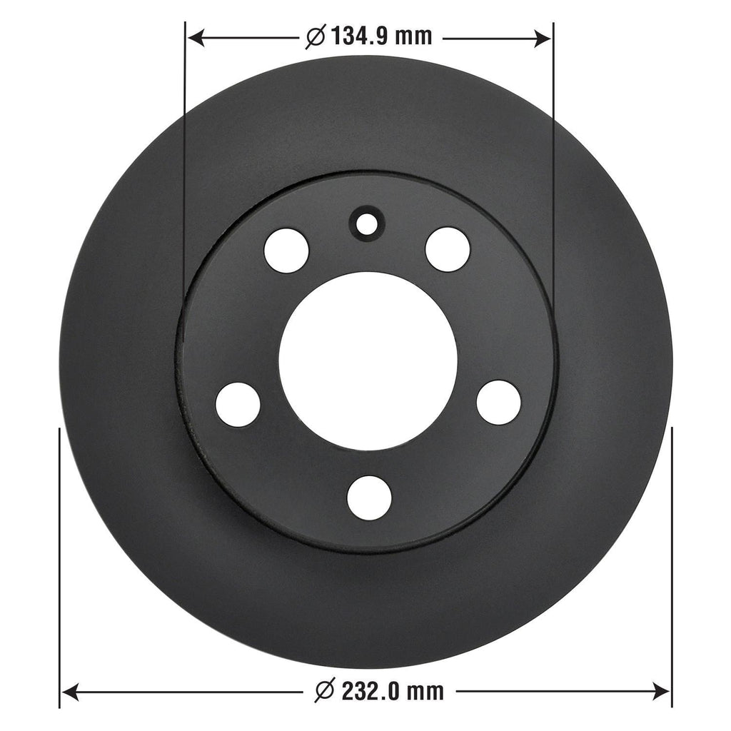 Gold Disc Brake Rotor 34144DG