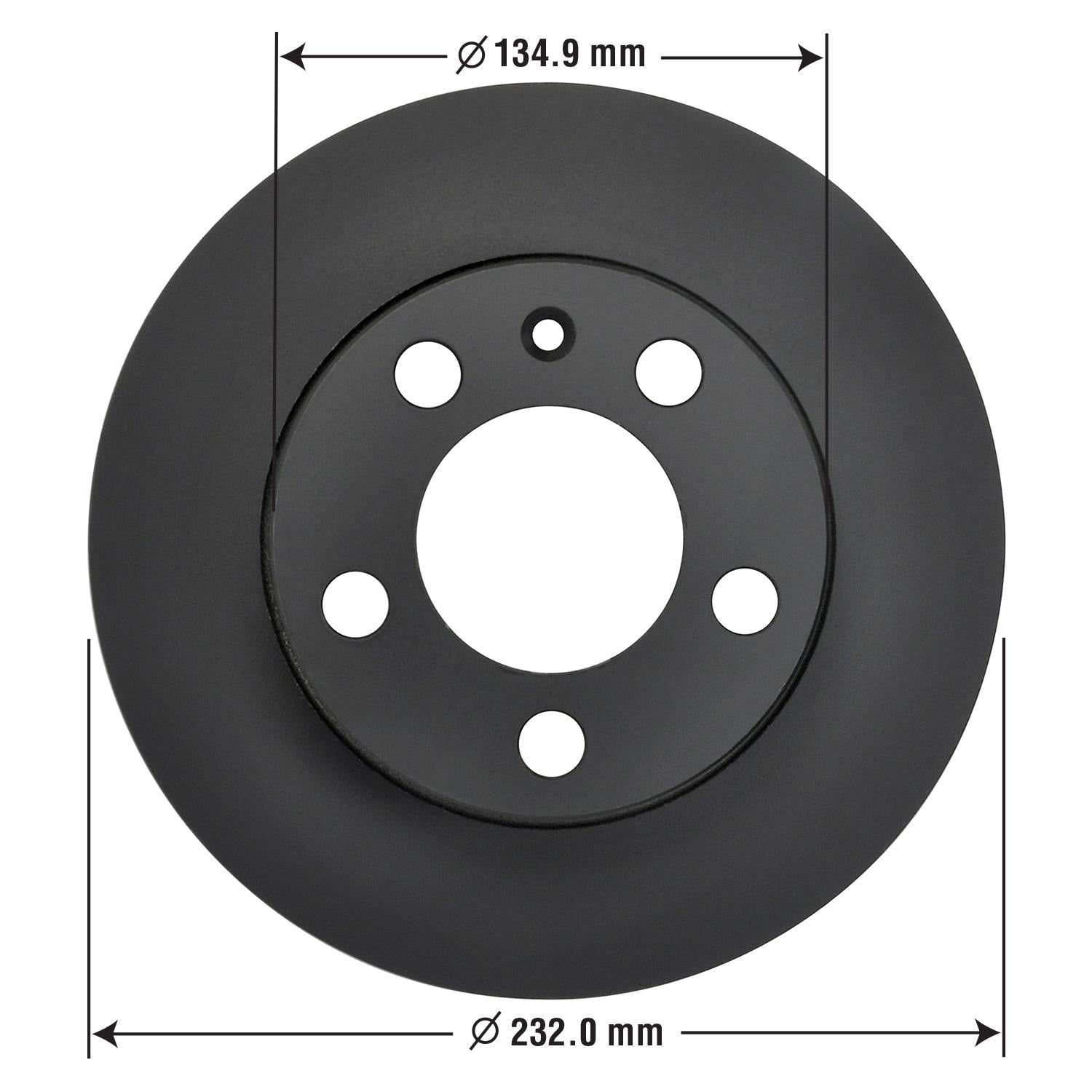 Gold Disc Brake Rotor 34144DG