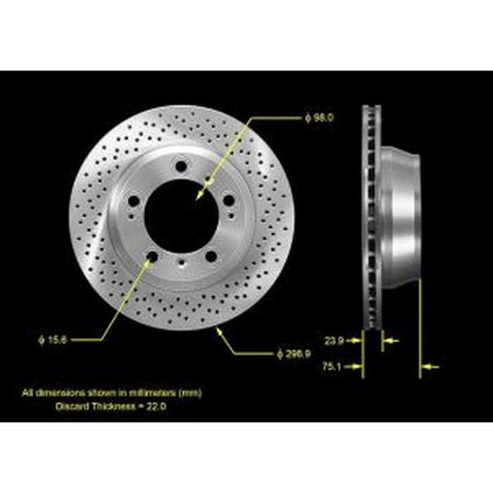 Disc Brake Rotor 34189